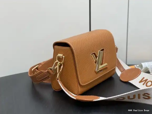 Aaa replica ru VUITTON TWIST LOUIS MM-23*17*9.5CM 0523